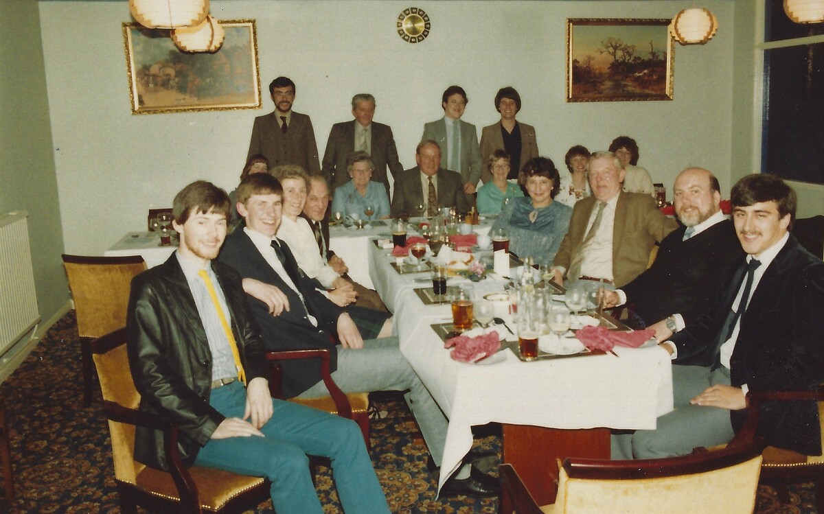 1980 ish Telecom part field staff H Rayner Retirement